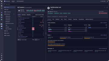 Screenshot von Kubernetes Security Posture Management