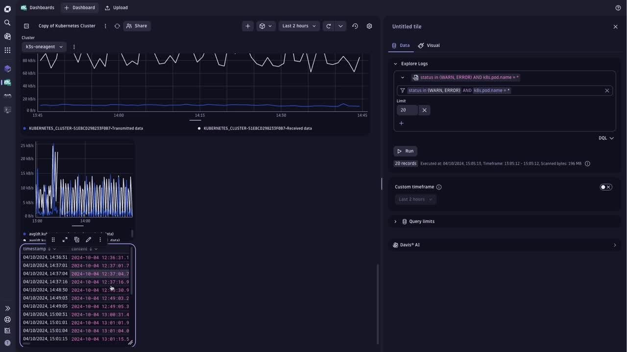 Visualization: Enhanced Explore Logs interface video thumbnail
