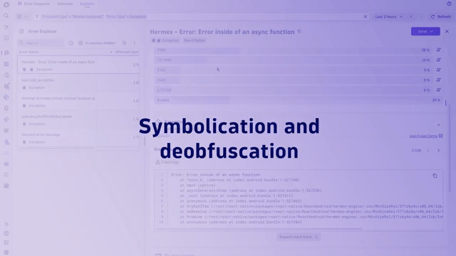 Error Explorer in Dynatrace