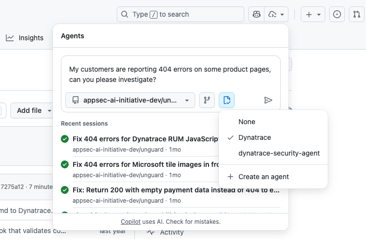 How to find the Dynatrace agent